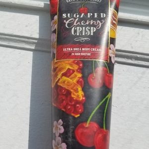 *Retired Scent* Bath and Body Works Sugared Cherry Crisp Shea Cream Lotion